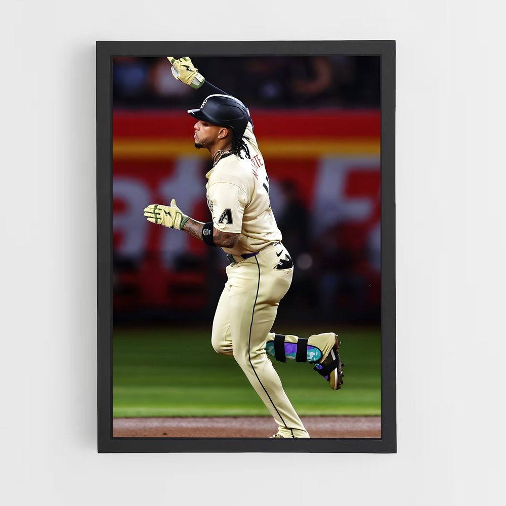 Poster Course à la Victoire – affiche Baseball (vue 2)